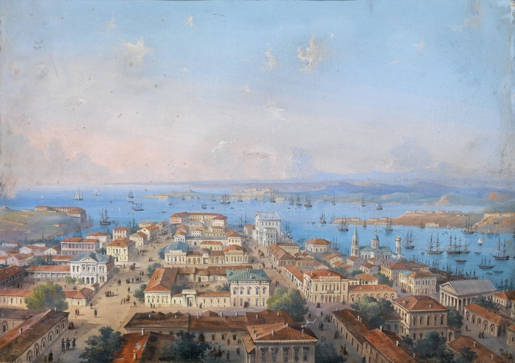 View of Sevastopol à Carlo Bossoli