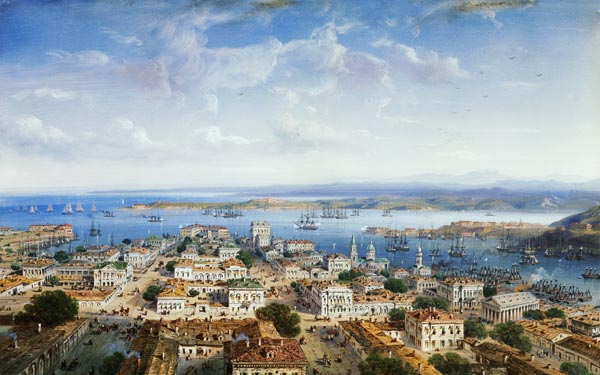 View of Sebastopol à Carlo Bossoli