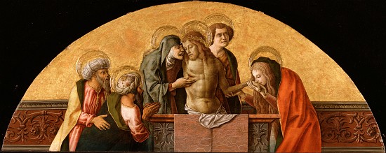 from the the Polyptych of Montefiore à Carlo Crivelli