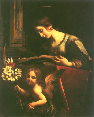 Les Katherina Saint avec l'étude à Carlo Dolci
