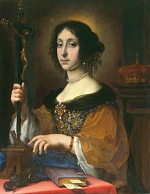 Claudia Felicia, Gemahlin von Leopold, als Galla Placida.