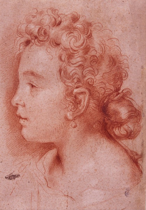 Portrait of Faustina Maratti à Carlo Maratta
