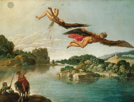 The Fall of Icarus à Carlo Saraceni