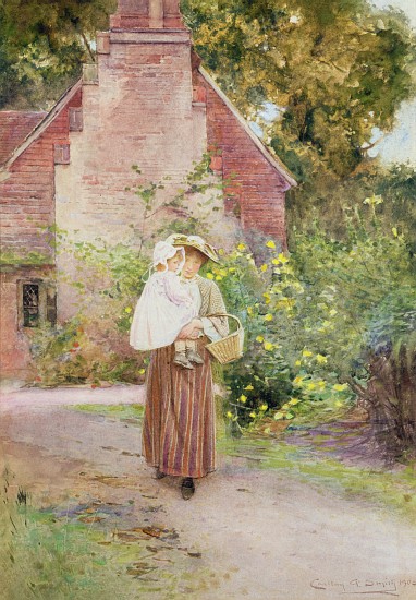 Going to the Village à Carlton Alfred Smith