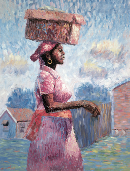 African Lady à  Carlton  Murrell