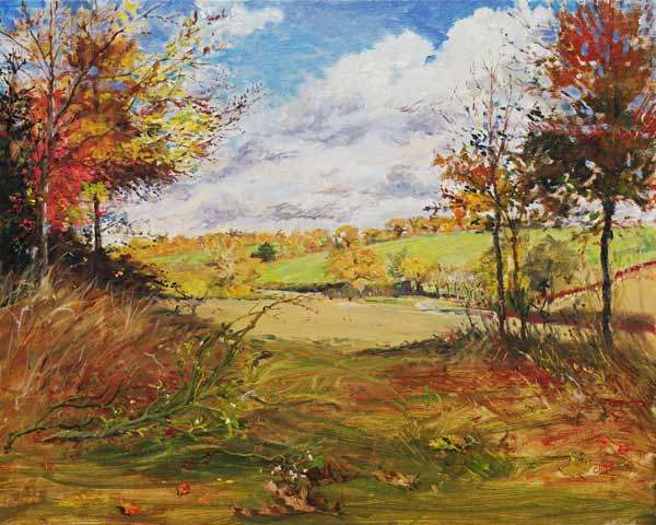Autumn (oil on canvas)  à Caroline  Hervey-Bathurst