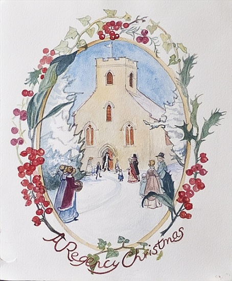 Regency Christmas à Caroline  Hervey-Bathurst