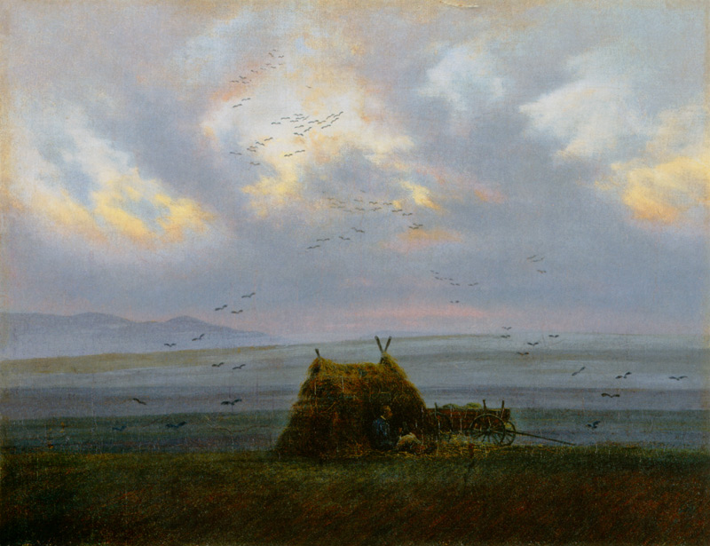 Nebelschwaden à Caspar David Friedrich