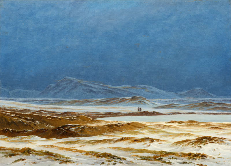 Northern Landscape, Spring à Caspar David Friedrich