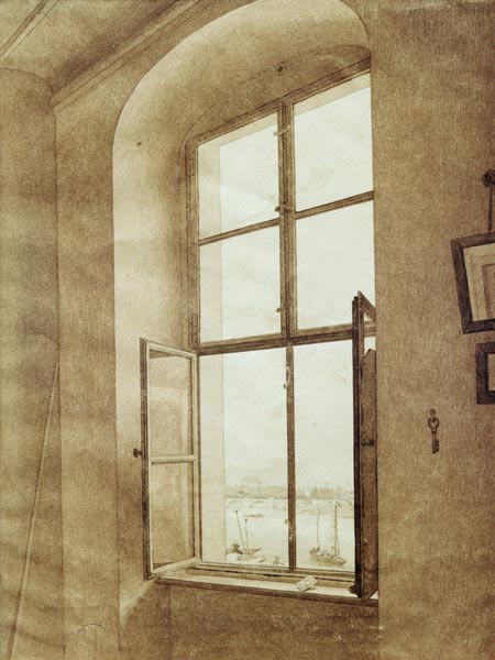 View from th.studio à Caspar David Friedrich