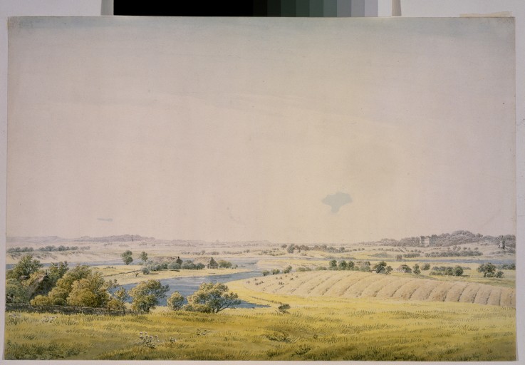 View over Putbus à Caspar David Friedrich