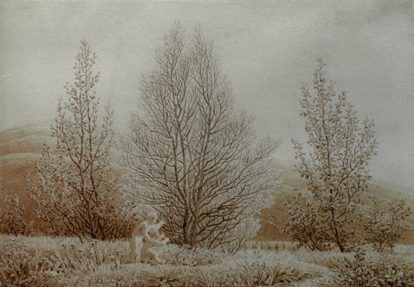 The spring à Caspar David Friedrich