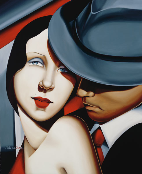 Adam and Eve, Gangster Study à Catherine  Abel