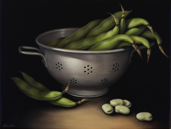 Still Life with Fava Beans à Catherine  Abel