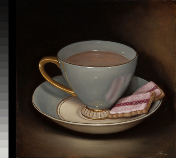 Teascape with Iced Vovos à Catherine  Abel