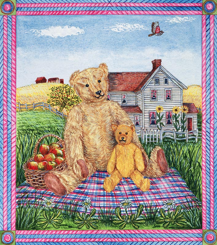 The Teddy Bears'' Picnic (w/c on paper)  à Catherine  Bradbury