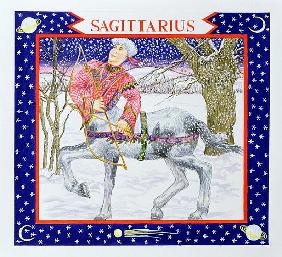 Sagittarius (w/c on paper) 