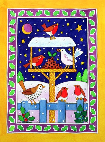 Christmas Feast for the Birds  à Cathy  Baxter