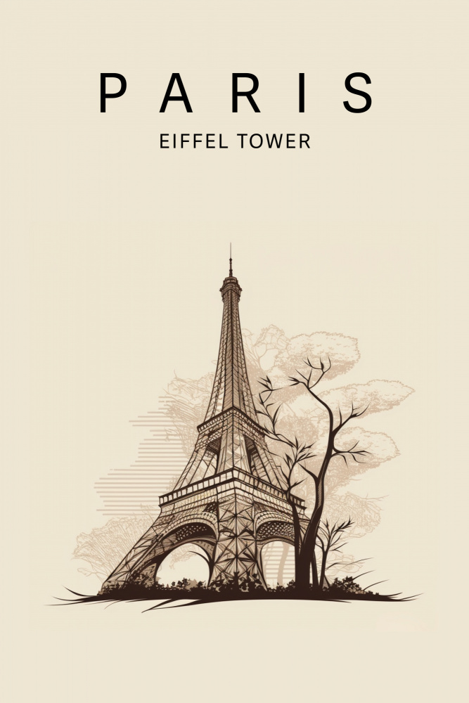 Paris Eiffel Tower à Caz Reason