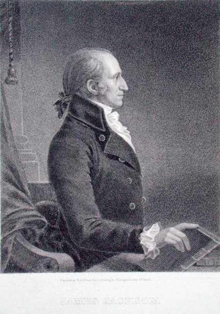 General James Jackson (1757-1806) à C.B.J.F. de Saint-Memin