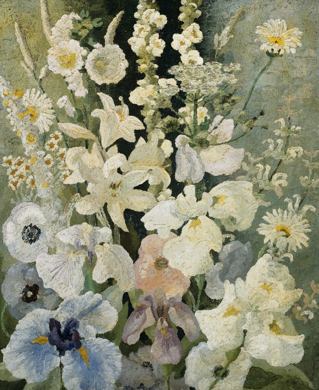 White Flowers à Cedric Morris