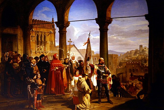 The Dedication of Trieste to Austria à Cesare Felix dell' Acqua
