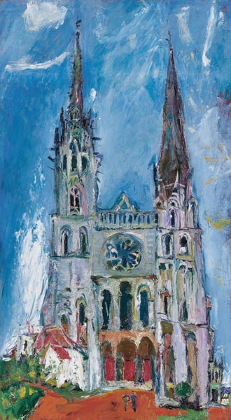 Chartres Cathedral à Chaim Soutine
