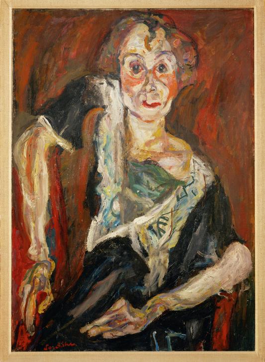The Old Actress à Chaim Soutine