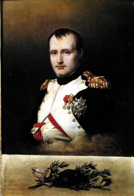 Portrait of Napoleon I (1769-1821) à Charles Auguste Steuben