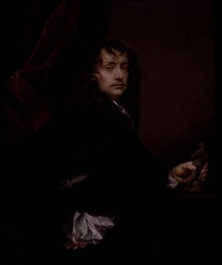 Portrait of Sir Peter Lely (1618-80) à Charles Beale