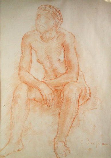Seated Nude à Charles Despiau