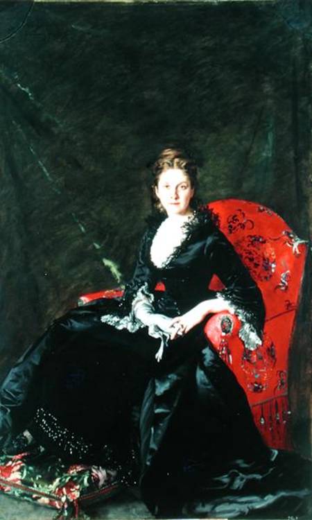 Portrait of Mme N.M. Polovtsova à Charles Durant