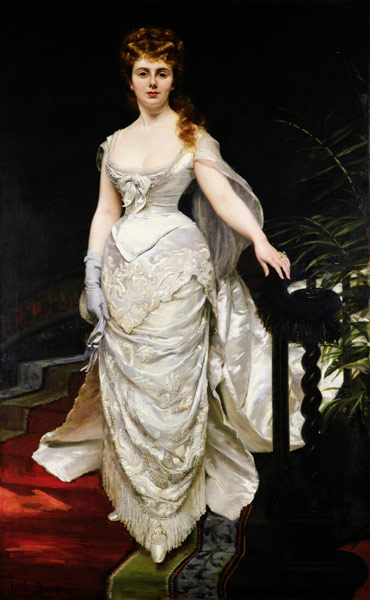 Portrait of Mademoiselle X à Charles Durant