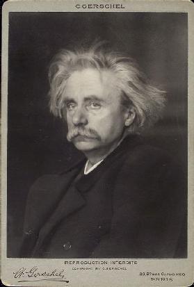 Portrait of Edvard Grieg (1843-1907)