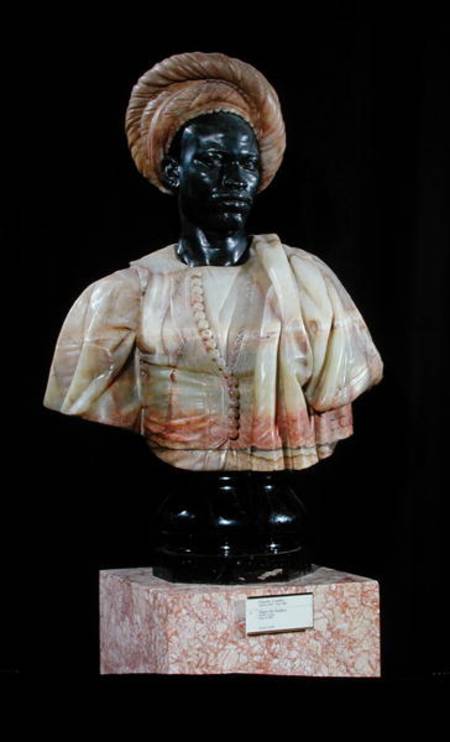 Bust of a Sudanese Man à Charles-Henri-Joseph Cordier