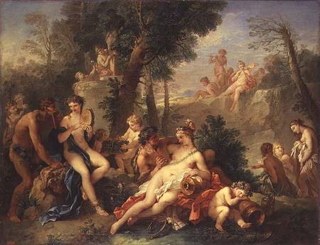 Bacchus and Ariadne à Charles Joseph Natoire