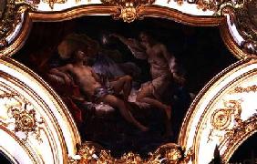 Psyche and Cupid, ceiling panel from the Salon de la Princesse