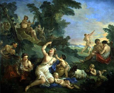 The Triumph of Bacchus à Charles Joseph Natoire