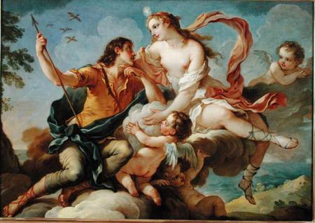 Venus et Adonis à Charles Joseph Natoire