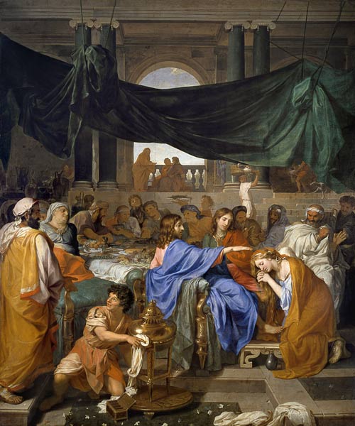 Ch.Le Brun/Repas chez Simon le Pharisien à Charles Le Brun