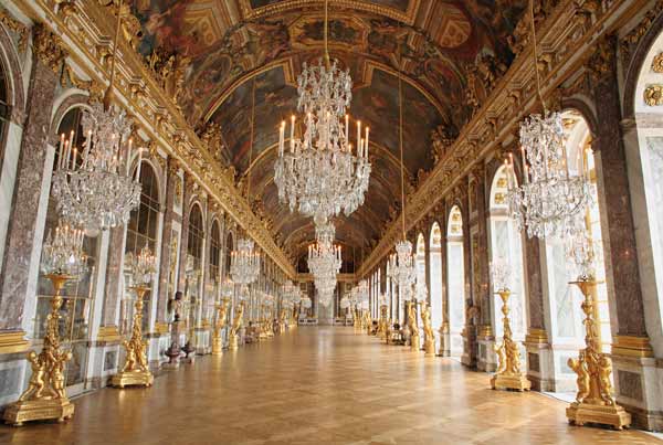 Versailles/ Halls of Mirrors/ Photo 2007 à Charles Le Brun