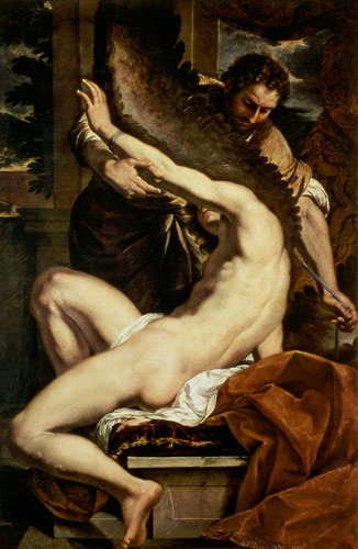 Daedalus and Icarus à Charles Le Brun