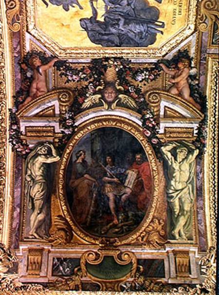 Judicial Reformation in 1667, Ceiling Painting from the Galerie des Glaces à Charles Le Brun