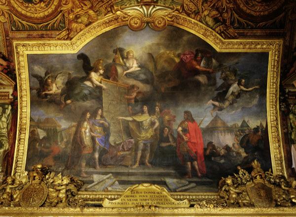 Louis XIV / Attack.. / Le Brun à Charles Le Brun