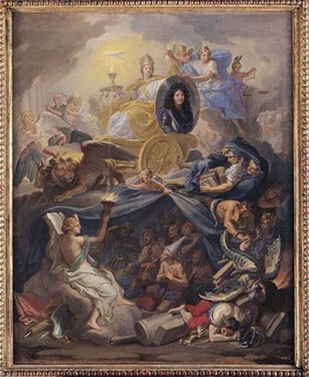 Triumph of Religion à Charles Le Brun
