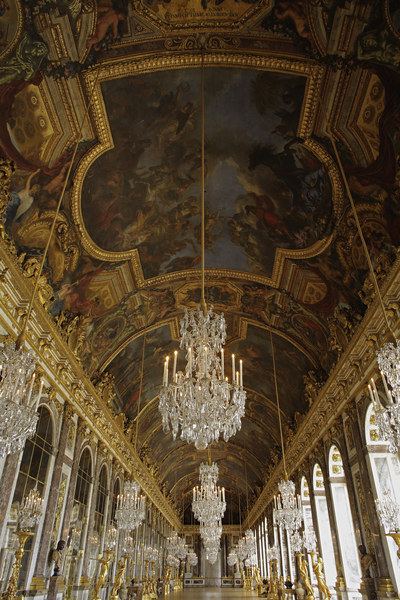 Versailles/ Halls of Mirrors/ Photo 2007 à Charles Le Brun