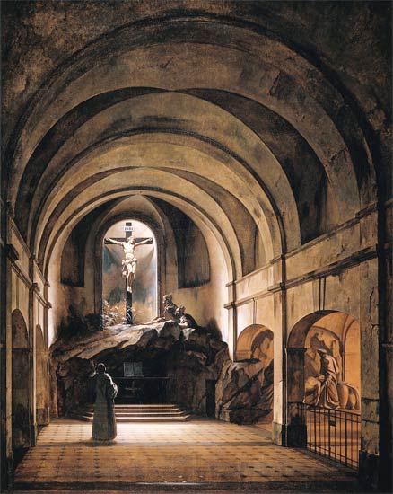 La chapelle du calvaire Saint-Roch à Charles Marie Bouton