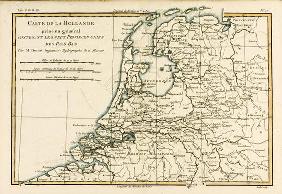 Holland Including the Seven United Provinces of the Low Countries, from 'Atlas de Toutes les Parties