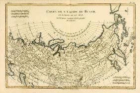 Map of the Russian Empire, in Europe and Asia, from 'Atlas de Toutes les Parties Connues du Globe Te