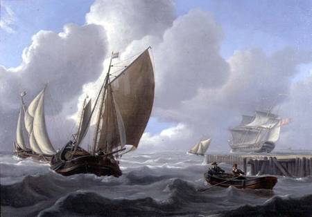 Shipping off the Dutch Coast à Charles Martin Powell